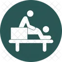 Korpermassage Korperbehandlung Massage Icon