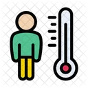 Temperatur Fieber Thermometer Symbol