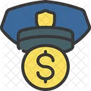 Korrupte Polizei  Symbol