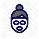 Kosmetische maske  Symbol