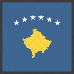 Kosovo Flag Icon