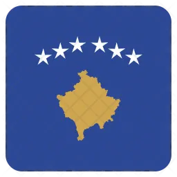 Kosovo Flag Icon