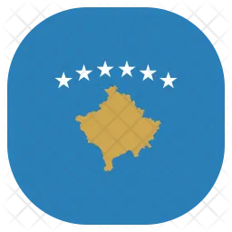 Kosovo Flag Icon