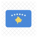 Kosovo Flag Country Icon
