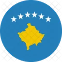 Kosovo Flag World Icon