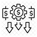 Niedrige Kosten  Symbol