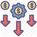 Kostengunstig Kostengunstig Budgetfreundlich Symbol