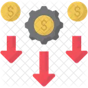 Kostengunstig Kostengunstig Budgetfreundlich Symbol