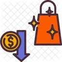 Niedrige Kosten  Symbol