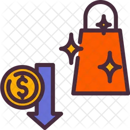 Niedrige Kosten  Symbol