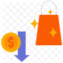 Niedrige Kosten  Symbol