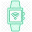 Kostenloses Smartwatch Duotone Liniensymbol Symbol