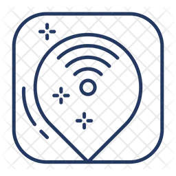 Kostenloser WLAN-Spot  Symbol