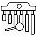 Traditionelle Trommel Schlaginstrument Musik Symbol