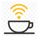 Hotspot Cafe WLAN Symbol