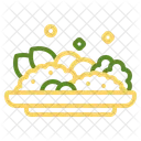Salat Gesunde Ernahrung Gemuse Symbol