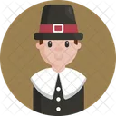 Thanksgiving Kostum Junge Icon