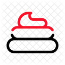 Kot Abfall Haustier Symbol