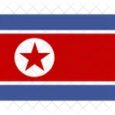 Kp Coreia Do Norte Bandeiras Iso Icon