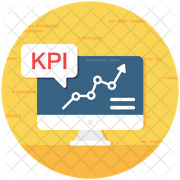 Kpi Icon - Download in Flat Style