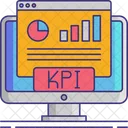 Kpi Key Performance Indicator Icon