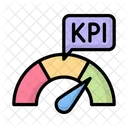 Rastreamento De Kpi Metricas De Desempenho Negocios Ícone