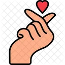 Kpop Korean Heart Heart Icon