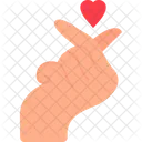 Kpop Korean Heart Heart Icon