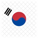 Kr South Korea Flags Iso Icon