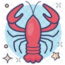 Krabbe Hummer Meerestier Symbol