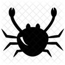 Krabben Schalentiere Krustentiere Symbol