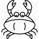 Krabben Scheren Schalentiere Symbol
