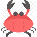 Krabben Scheren Schalentiere Symbol