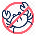 Krabbe Schalentiere Tier Symbol