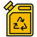 Kraftstoff Recyceln Gas Recyceln Kraftstoff Symbol