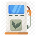 Zapfsaule Tankstelle Bioethanol Symbol
