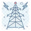 Kraftubertragung Strommast Strommast Icon