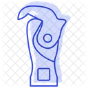Krähenfußschlüssel  Symbol