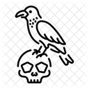Krähenschädel  Symbol