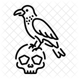 Krähenschädel  Symbol