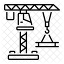 Kran Hebezeug Heben Symbol