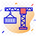 Kran Logistikkran Container Symbol