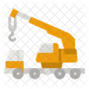 Kran Abschleppwagen  Symbol