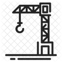 Kran Bau Schwere Ausrustung Symbol