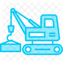 Kran Stadtelemente Bau Symbol