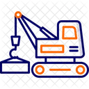 Kran Bau Industrie Symbol