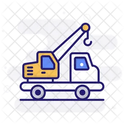 Kran LKW  Symbol