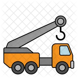 Kran LKW  Symbol