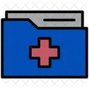 Krankenakten Symbol