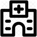 Krankenhaus Gebaude Medizin Icon
